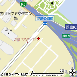 神奈川県川崎市川崎区浮島町507周辺の地図