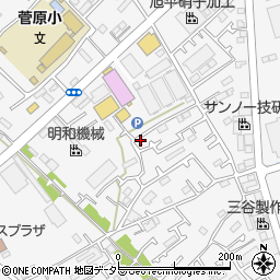 神奈川県愛甲郡愛川町中津1040-15周辺の地図