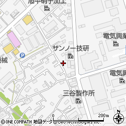 神奈川県愛甲郡愛川町中津1028-1周辺の地図