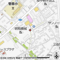 神奈川県愛甲郡愛川町中津1049-4周辺の地図