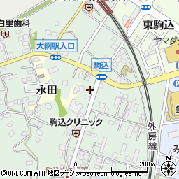 千葉県大網白里市駒込3261周辺の地図