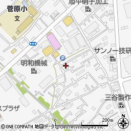 神奈川県愛甲郡愛川町中津1040-14周辺の地図