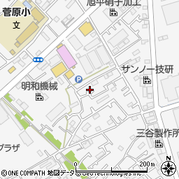 神奈川県愛甲郡愛川町中津1039-9周辺の地図