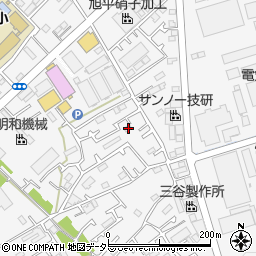 神奈川県愛甲郡愛川町中津1038-1周辺の地図