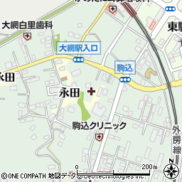千葉県大網白里市駒込476-5周辺の地図