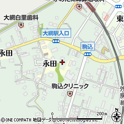 千葉県大網白里市駒込475-3周辺の地図