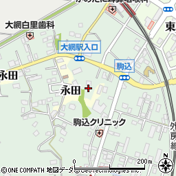 千葉県大網白里市駒込475周辺の地図