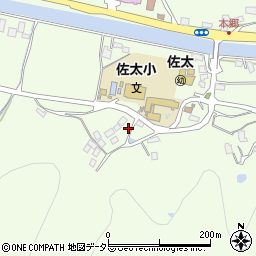 島根県松江市鹿島町佐陀本郷1205周辺の地図