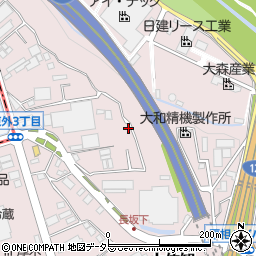 神奈川県厚木市上依知633-2周辺の地図