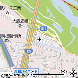 神奈川県厚木市上依知2981-1周辺の地図