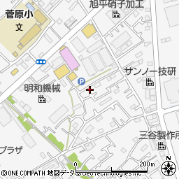 神奈川県愛甲郡愛川町中津1040-12周辺の地図