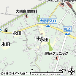 千葉県大網白里市駒込1638周辺の地図