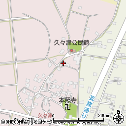 千葉県市原市久々津534周辺の地図