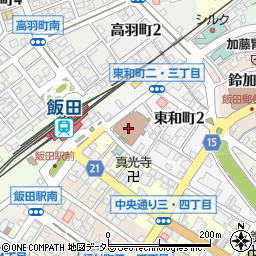長野県パトロール株式会社　飯田営業所周辺の地図