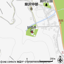 妙現寺周辺の地図