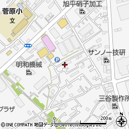 神奈川県愛甲郡愛川町中津1040-11周辺の地図