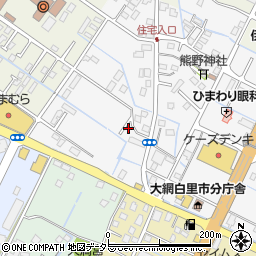 千葉県大網白里市仏島19-2周辺の地図