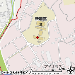 神奈川県立新羽高等学校周辺の地図