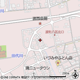 鳥取県境港市渡町3627周辺の地図