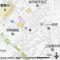 神奈川県愛甲郡愛川町中津1040-2周辺の地図