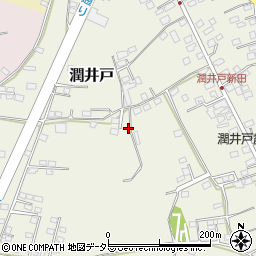 千葉県市原市潤井戸1408周辺の地図