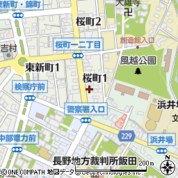 志塾周辺の地図