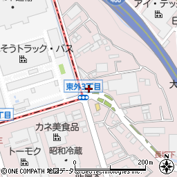 神奈川県厚木市上依知661周辺の地図