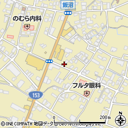 長野県飯田市上郷飯沼1888-8周辺の地図