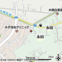 千葉県大網白里市駒込794周辺の地図