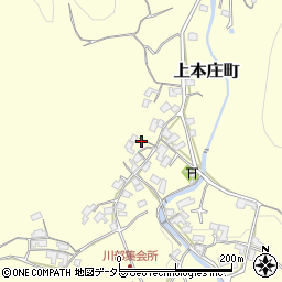 島根県松江市上本庄町1208周辺の地図