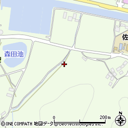 島根県松江市鹿島町佐陀本郷1259周辺の地図
