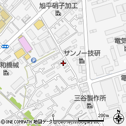 神奈川県愛甲郡愛川町中津1038-2周辺の地図