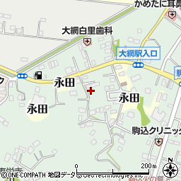 千葉県大網白里市駒込1653周辺の地図