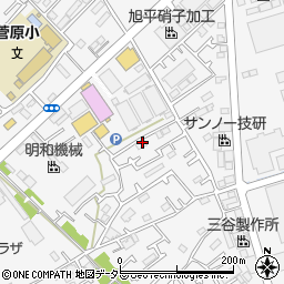 神奈川県愛甲郡愛川町中津1040-17周辺の地図
