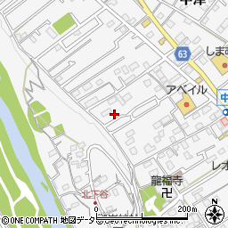 神奈川県愛甲郡愛川町中津116-8周辺の地図