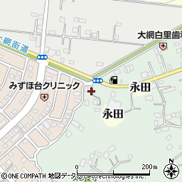 千葉県大網白里市駒込792周辺の地図