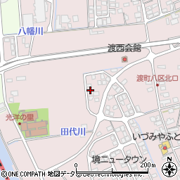 鳥取県境港市渡町3610周辺の地図