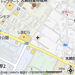 千葉県大網白里市仏島28-17周辺の地図