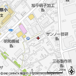 神奈川県愛甲郡愛川町中津1040-7周辺の地図