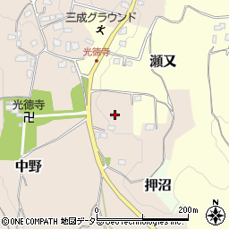 千葉県市原市中野131周辺の地図