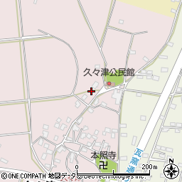 千葉県市原市久々津533周辺の地図