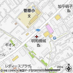 神奈川県愛甲郡愛川町中津1107周辺の地図