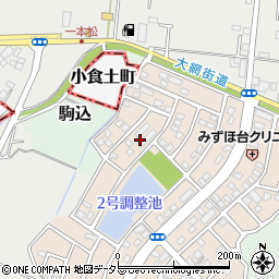 千葉県大網白里市みずほ台1丁目47周辺の地図