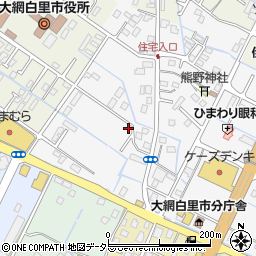 千葉県大網白里市仏島20-3周辺の地図