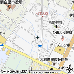 千葉県大網白里市仏島193周辺の地図