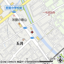 アルフィアス北五井周辺の地図