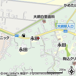 千葉県大網白里市駒込3303周辺の地図