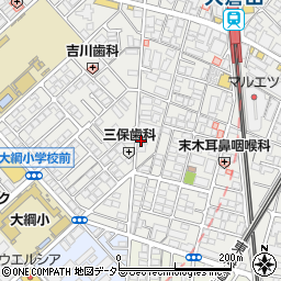 薬樹薬局　大倉山周辺の地図