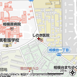 コクミン薬局相模原南台店周辺の地図