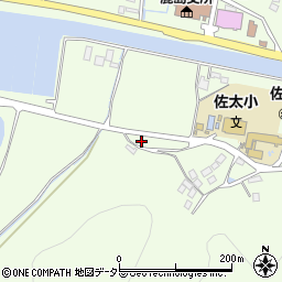 島根県松江市鹿島町佐陀本郷1161周辺の地図